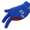 Predator Second Skin Billiard Glove USPBS Blue and Red - Left Hand