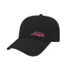 Predator Black Billiard Hat with Pink Embroidered Panther - One Size Fits All