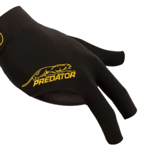 Predator Second Skin Black/Yellow Billiard Glove - Right Hand
