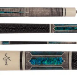 Meucci 2020 Blue Paua Shell Pool Cue