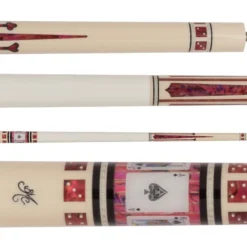 Meucci BMC Casino 9 White Pool Cue