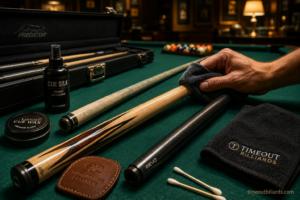 how to clean a pool cue and Store Properly