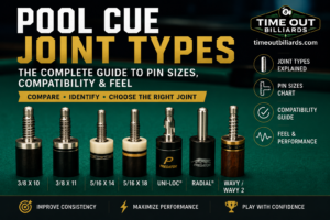 7 Ultimate Pool Cue Joint Types Guide for Perfect Compatibility