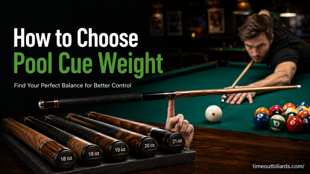 How to Choose Pool Cue Weight: Proven Expert Guide