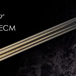 Mezz Exceed EXC2-061ECM luxury Japanese pool cue with Gaboon Ebony construction and Wavy 2 Joint technology