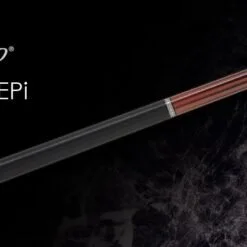 Exceed EXC2-061EPi premium Japanese pool cue with Gabon Ebony, turquoise inlays, Wavy Joint, and Dual-Force Core technology